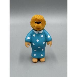 VINTAGE 1986 Berenstain Bears Mama Bear 3.5" Vinyl Plastic Toy Figure